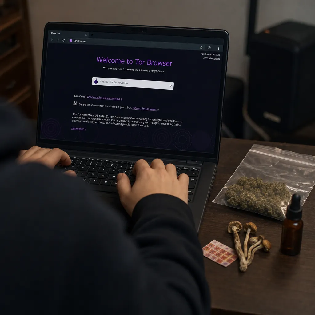 Dark market interface preview