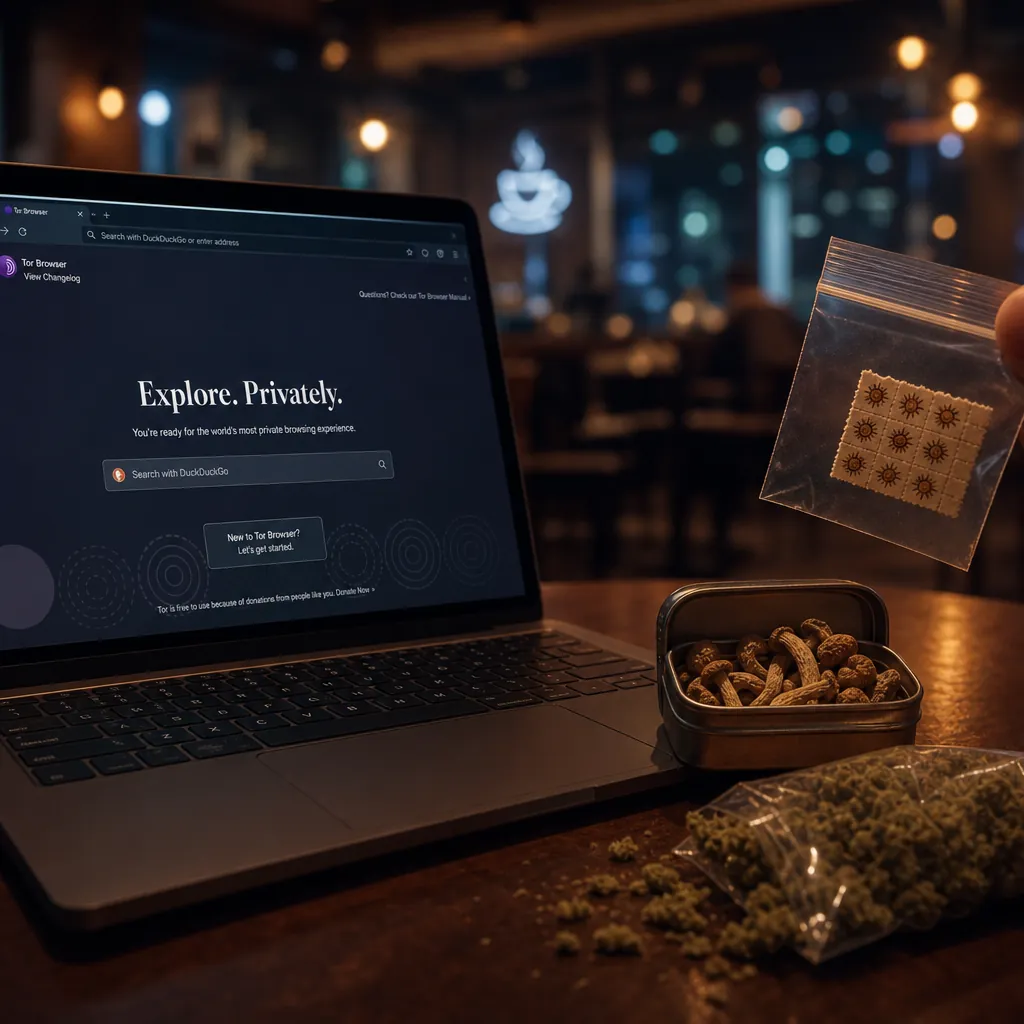 Dark web markets interface preview