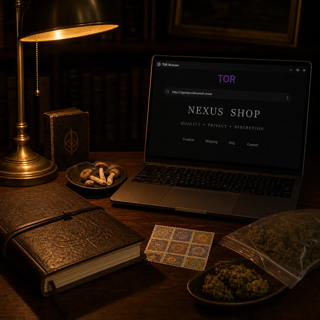 Dark websites interface preview