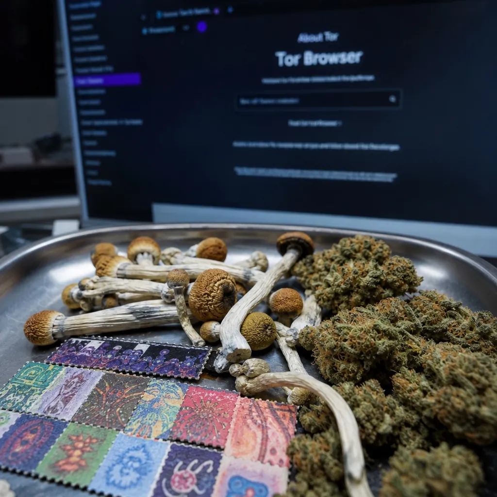 Darknet site interface preview